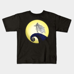 knight on the moon Kids T-Shirt